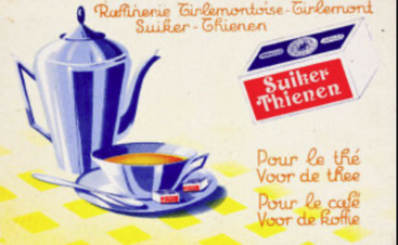Oude suikerreclame 